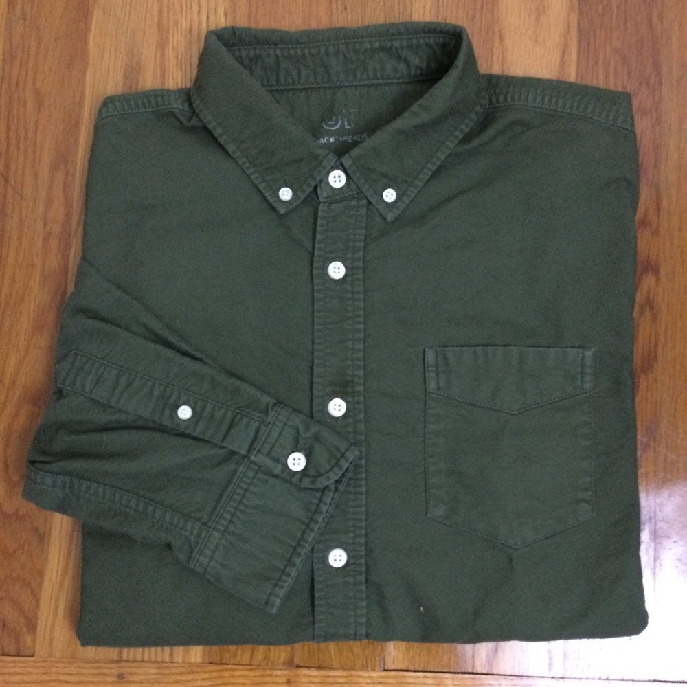 JackThreads 100% Cotton Button Down Long Sleeved Shirt SZ XL